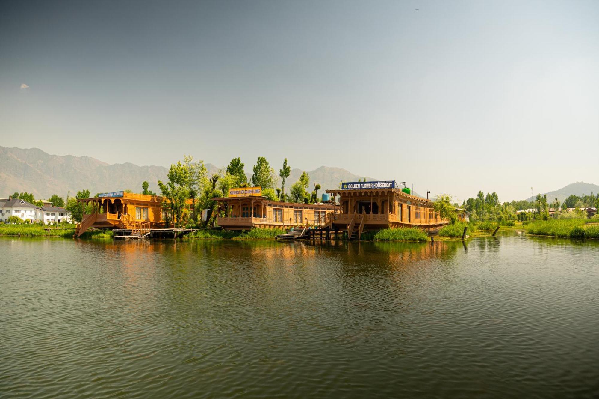 Golden Flower Heritage Houseboat Hotel Nagin Bagh Luaran gambar