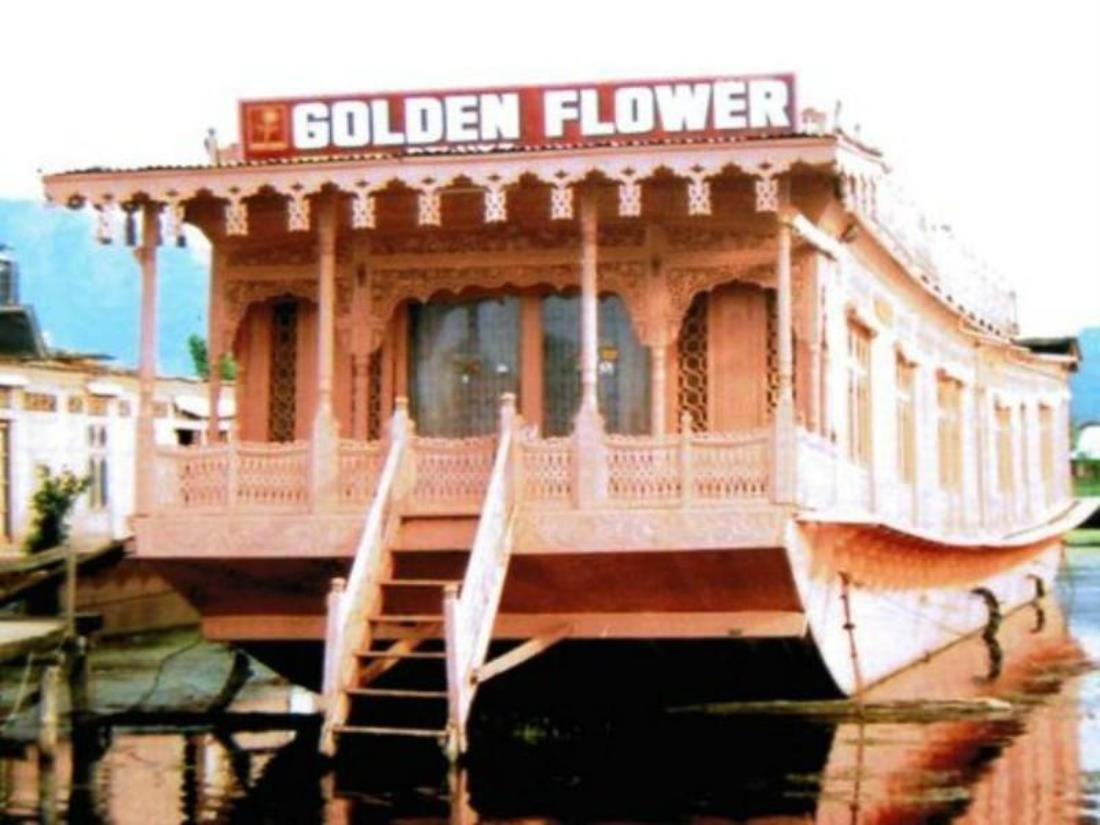 Golden Flower Heritage Houseboat Hotel Nagin Bagh Luaran gambar