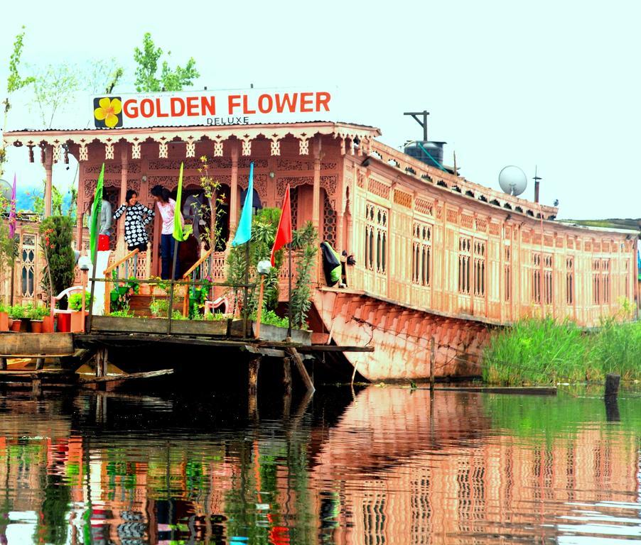 Golden Flower Heritage Houseboat Hotel Nagin Bagh Luaran gambar